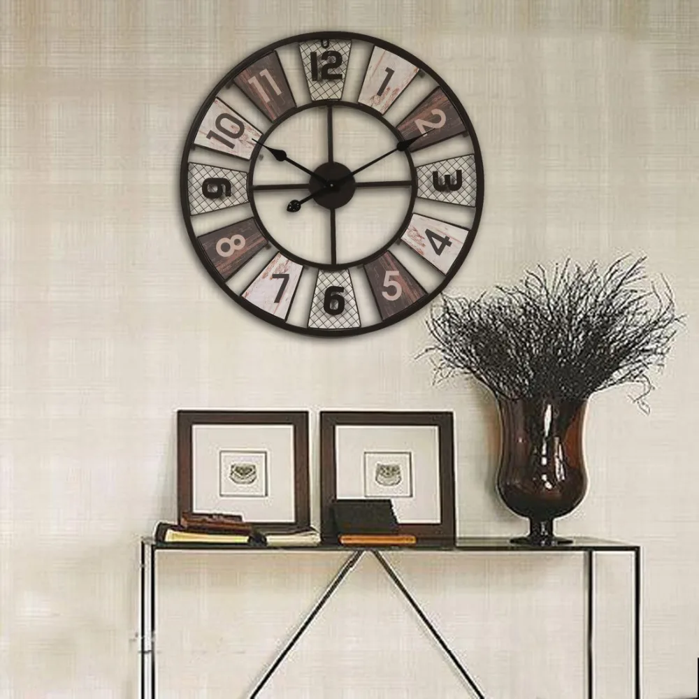 iron wall clock