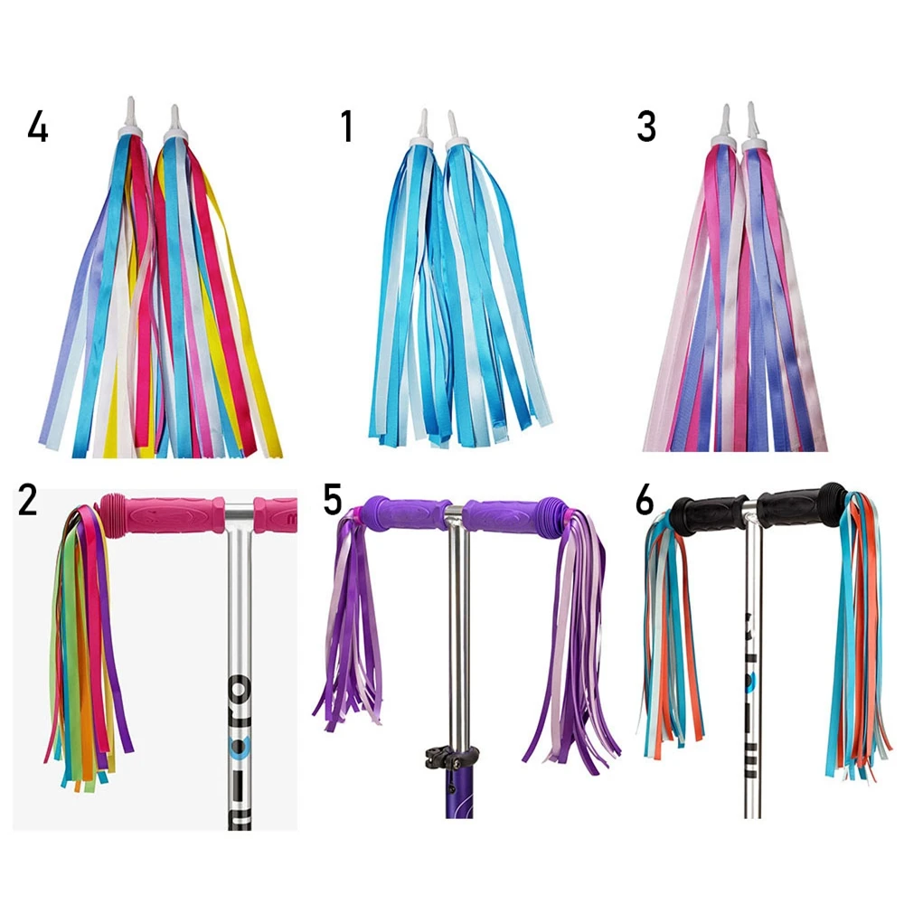 Bicycle Handlebar Tassels Decoration 1Pair For Bike Cycling Tricycle Scooter Handlebar bicycle handlebar bike accessory
