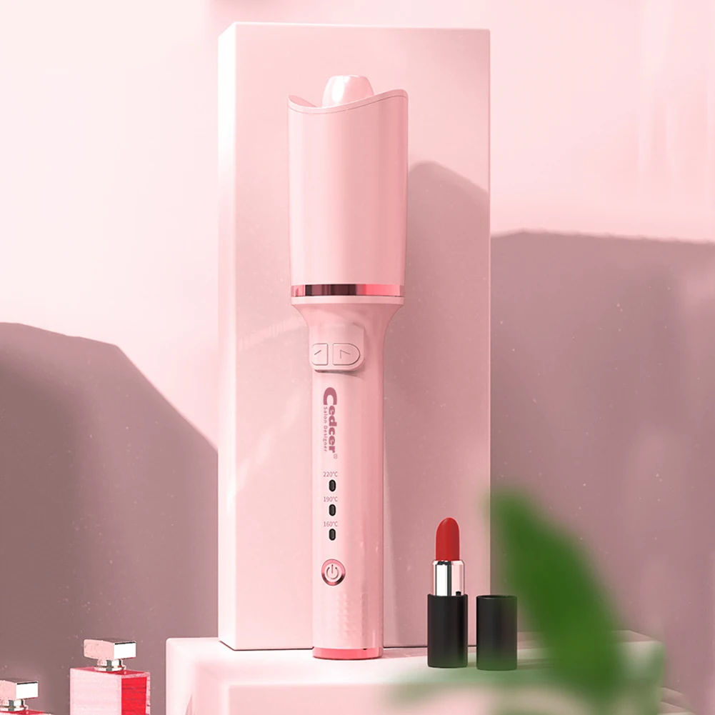 Rose Type Automatic Hair Curler Infrared LCD Hair Curlers Rollers Anti Scalding Curling Iron Hair Waver Styling Tools EU Plug