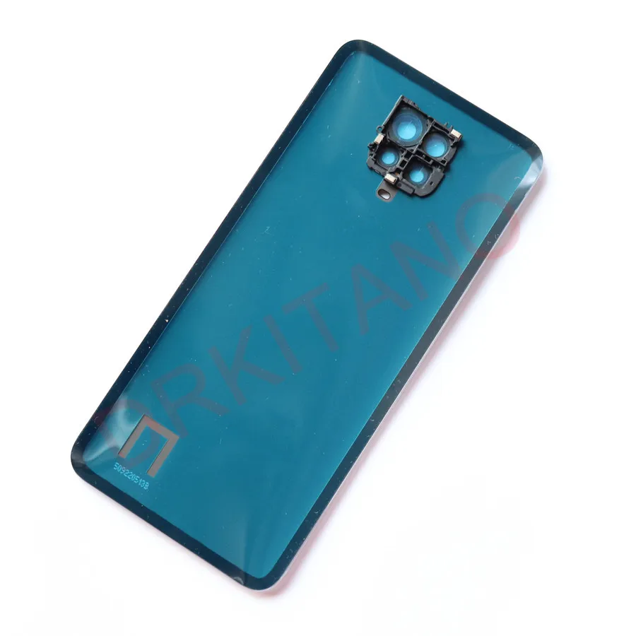 Для Xiaomi Redmi NOTE 9S сзади батарея стекло крышка задняя корпуса Корпус с объективом
