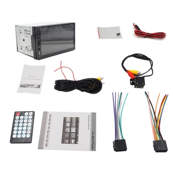 

2Din 7 Inch Car Mp5 Player Supports Bluetooth Hd Hands-Free Fm Mirror Link Reverse Image Audio Video Player