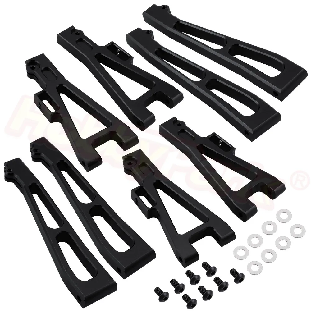 8 шт. передние и задние алюминиевые подвески для JLB Racing CHEETAH 1/10 RC автомобиль монстр грузовик EA1001 EA1002 Запчасти для обновления