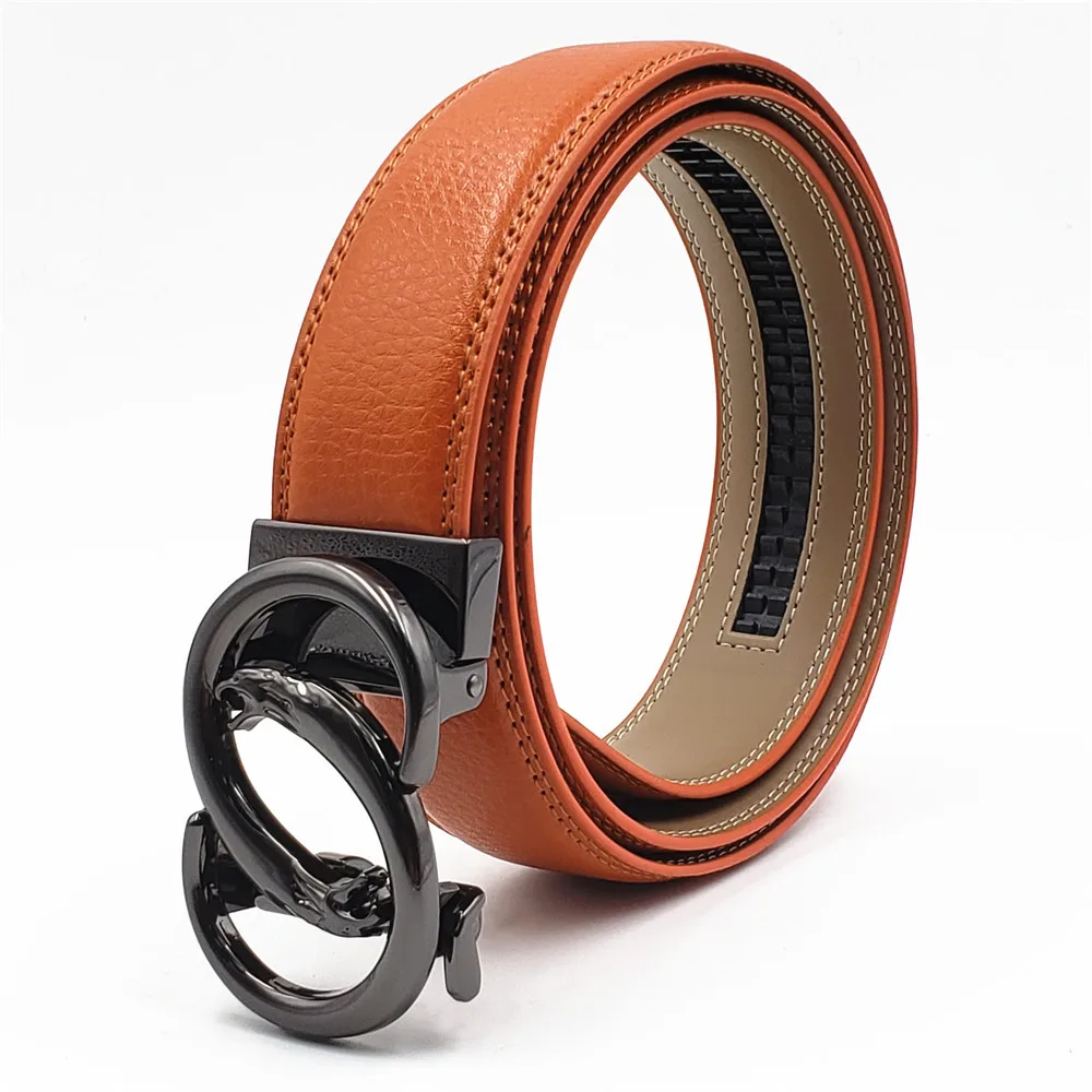Новые дизайнерские мужские ремни женские трендовые Роскошные брендовые автоматические пряжки пояса из натуральной кожи модные повседневные джинсы пояс