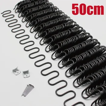 

10pcs 50cm long Upholstery Zig Zag Springs for DIY Sofa Settee Chair Repair Serpentine