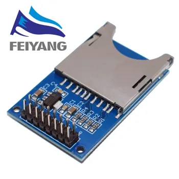 

Hot Sale Reading and Writing Module SD Card Module Slot Socket Reader ARM MCU for arduino DIY Starter Kit