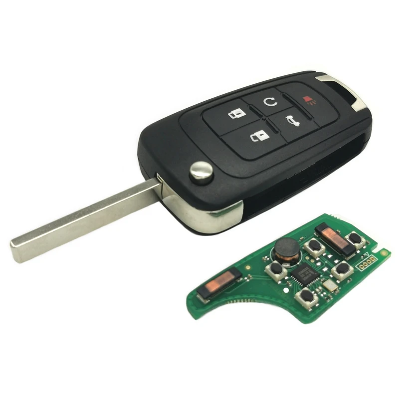 DATONG WORLD CAR REMOTE CONTROL FILP KEY FOR CHEVROLET CAMARO CRUZE EQUINOX MALIBU FCC OHT01060512 ID46 315 MHZ KEYLESS GO