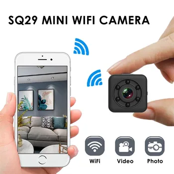 

SQ29 1080P Wifi Mini Camera Waterproof Shell Night Version Motion DVR Sport Camcorder handheld DV DC Support Loop Recording