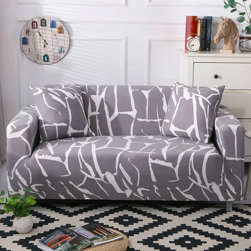 Seater геометрический чехол для дивана эластичный стрейч современный чехол для дивана Чехлы для дивана для гостиной протектор мебели 1 шт - Цвет: Color 6