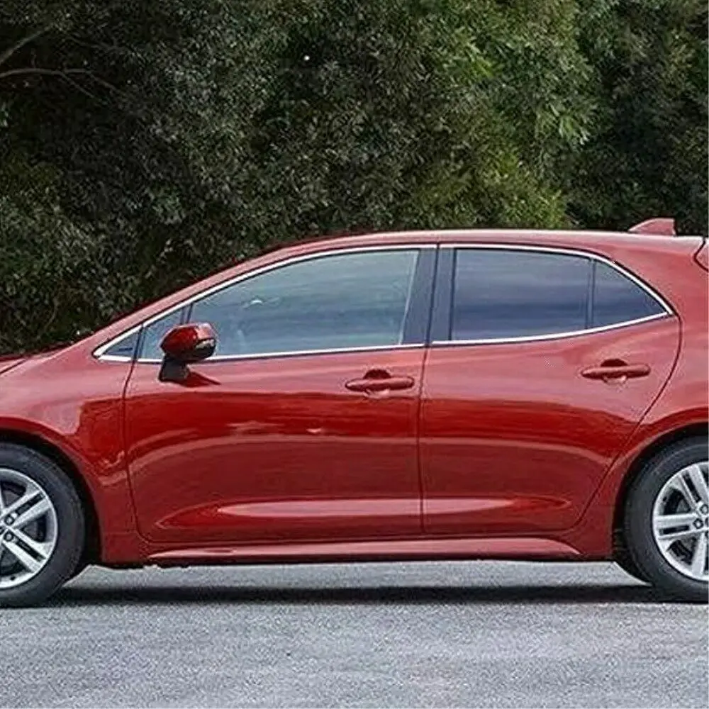 Для Toyota Corolla хэтчбек из нержавеющей двери Крышка подоконника литья отделка