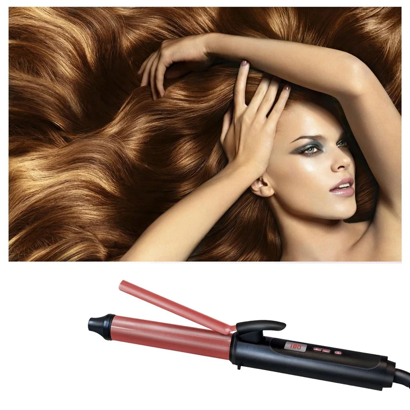 

9mm Curling Iron Professional Curler Magic Care Beauty Styling Tools Curly Hair Artifact Automatic Curly Hair Versatile Curly Ha