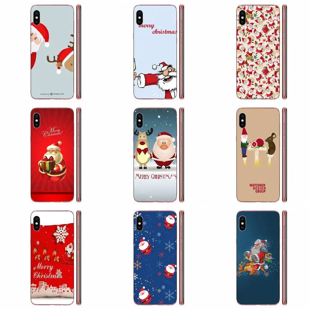 Счастливый новый год женился на Рождество Санта Клаус для LG G3 G4 G5 G6 G7 K4 K7 K8 K10 K40 K50 Q6