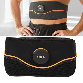 

Intelligent EMS Abdominal Muscle Trainer Body Slimming Massage Belt Orange Host Massager Treatment Abdominal Fitness Belt