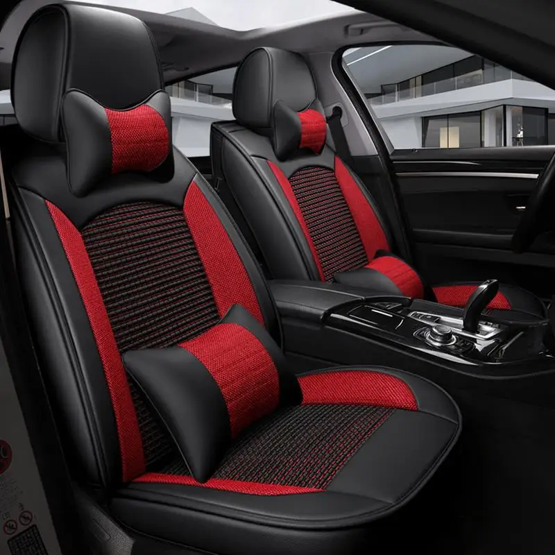 Подушка для автомобиля-чехлы на сиденья авто аксессуары Funda Coche Cubre асьентос Para Automovil авто-Стайлинг автомобиля протектор Чехлы На Сиденья
