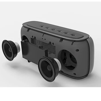 

Mini Portable Multifuntional Wireless Wired Bluetooth Super Bass Speaker , Long Working Time,TF Card ,Audio, Alarm Clock