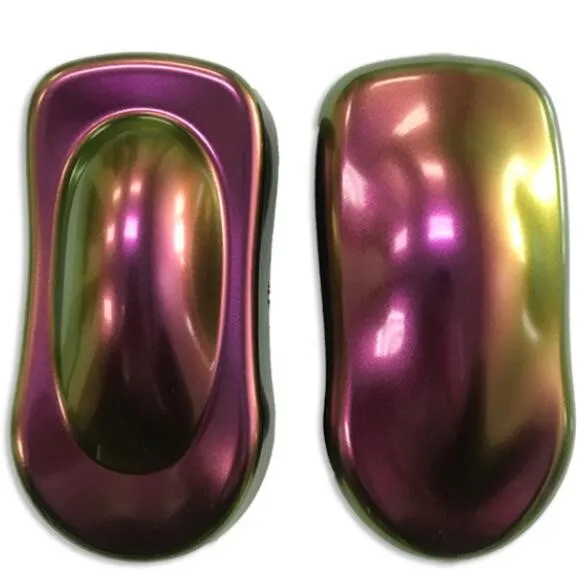 Оптический изменяющийся цвет хамелеон Пигмент Порошок для краски автомобиля, акриловый порошок для ногтей
