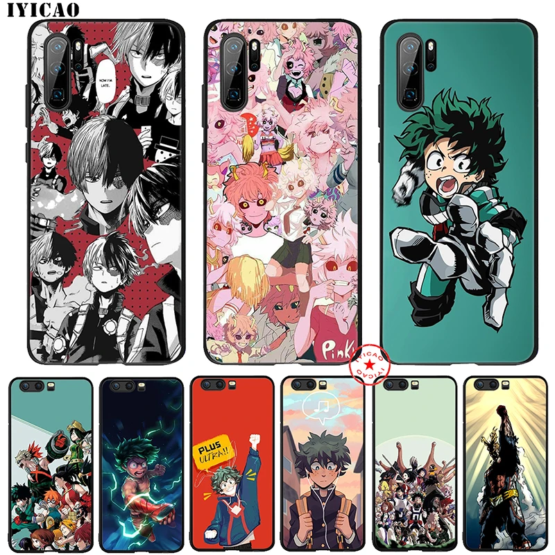 IYICAO My Hero Academia Soft Case for Huawei P30 P20 P10 P9 P8 Lite Pro P Samrt Z Plus 2019 2018 2017 2016 2015 |