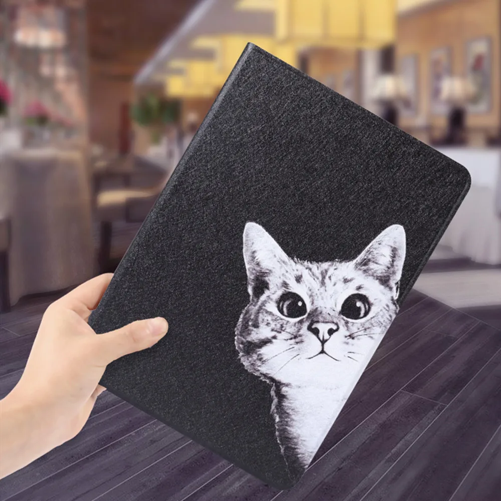 Чехол для iPad pro 10 5 чехол 2019 дюйма Air3 с милым котом дизайнерский защитный защитой