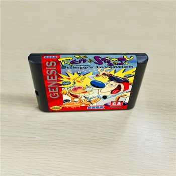 

Ren & Stimpy Show Presents Stimpy's Invention - 16 bit MD Games Cartridge For MegaDrive Genesis console