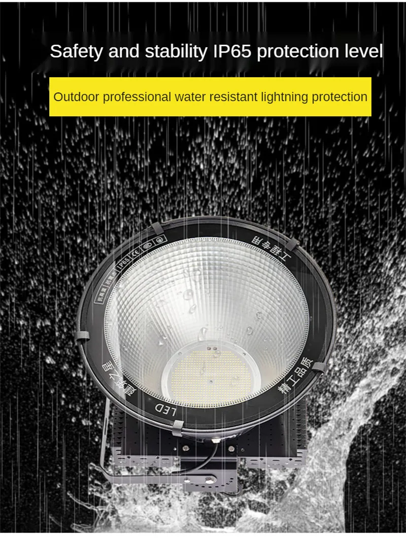 Estádio ao ar Luzes de Inundação Ip65 à Prova Rotação de 180 Torre Guindaste Projector Livre Holofote Dwaterproof Água Graus Luz Led 10 Luzes e Iluminação