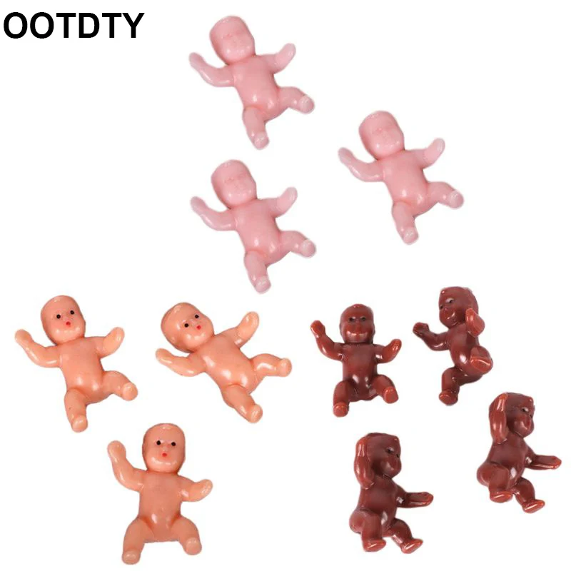 10 шт./компл. милая детская мини-кукла для душа пластиковые детские подарки в виде