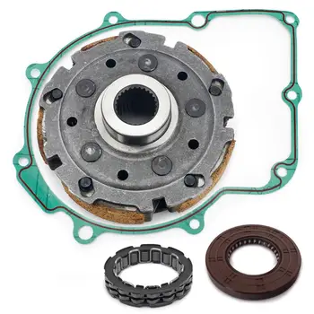

BIKINGBOY Clutch Pad Shoe / Cover Gasket / Oil Seal / One Way Bearing For Yamaha Grizzly 660 2002-2008 Rhino 660 2004-2007