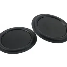 75 мм 85 мм бас-радиатор пассивный радиатор вибрационная пластина для 3-3,5 дюймов низкочастотный bluetooth-динамик diy резиновый край 2 шт