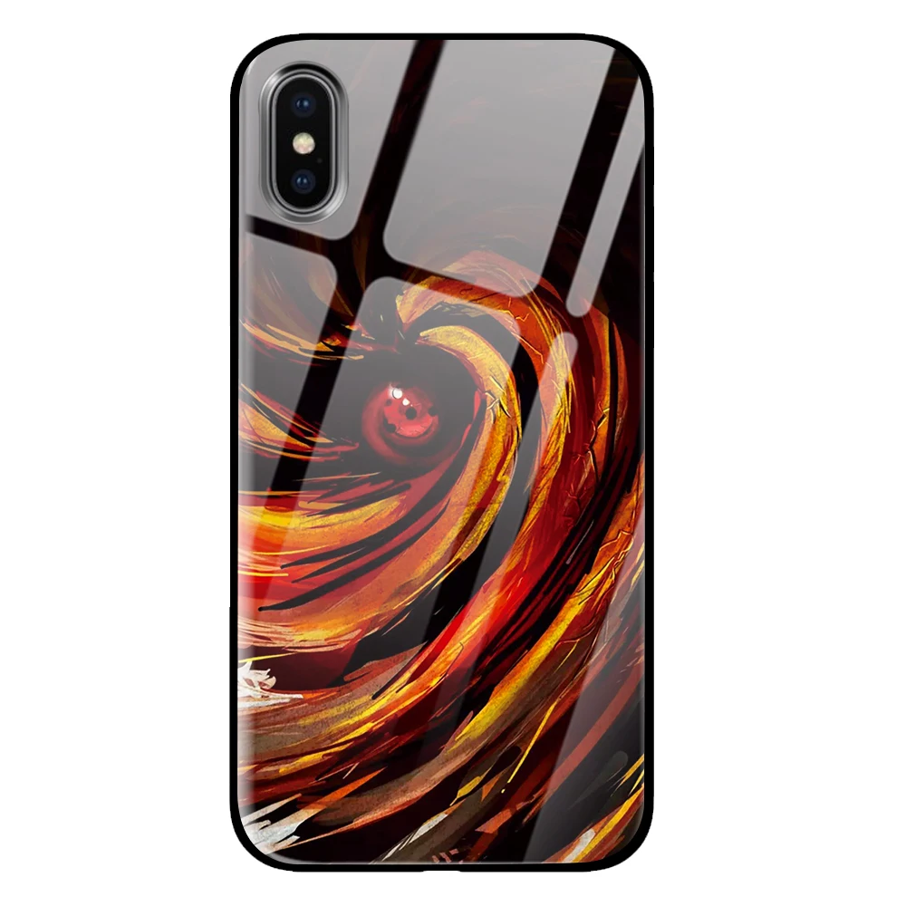 Наруто роскошные чехлы из закаленного стекла для samsung Galaxy S10 S8 S9 Plus Note 8 9 - Цвет: 10