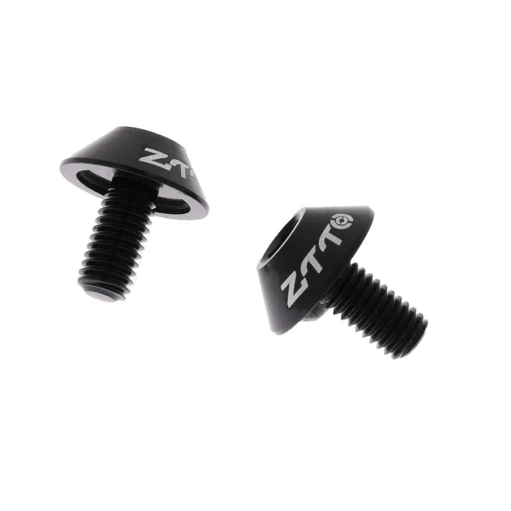 2pcs Aluminum Alloy Water Bottle Cage Bolts Bike Hex Socket Screws Accessories Lightweight Easy to Carry