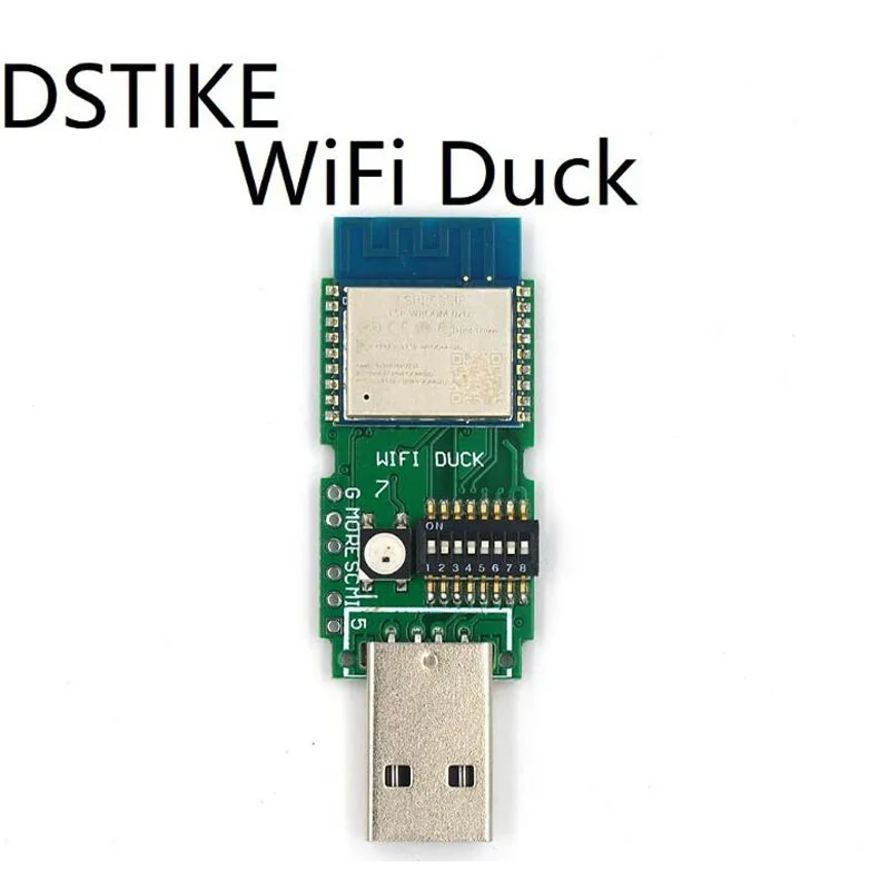 

DSTIKE WIFI Duck USB Rubber Ducky ESP8266 ESP-WROOM-02 Wifi Ducky Update Version Development Board