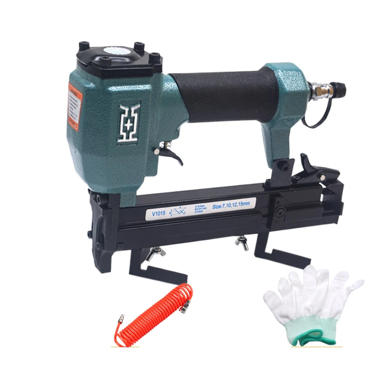 Pneumatico V-Nailer Che Unisce Pistola Falegname Cornice Falegname V1015 V Chiodatrice