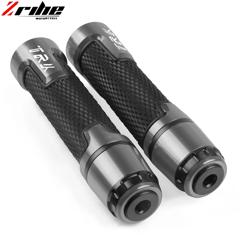 Accélérateur De Moto 22mm CNC Poignées Guidon Aluminium