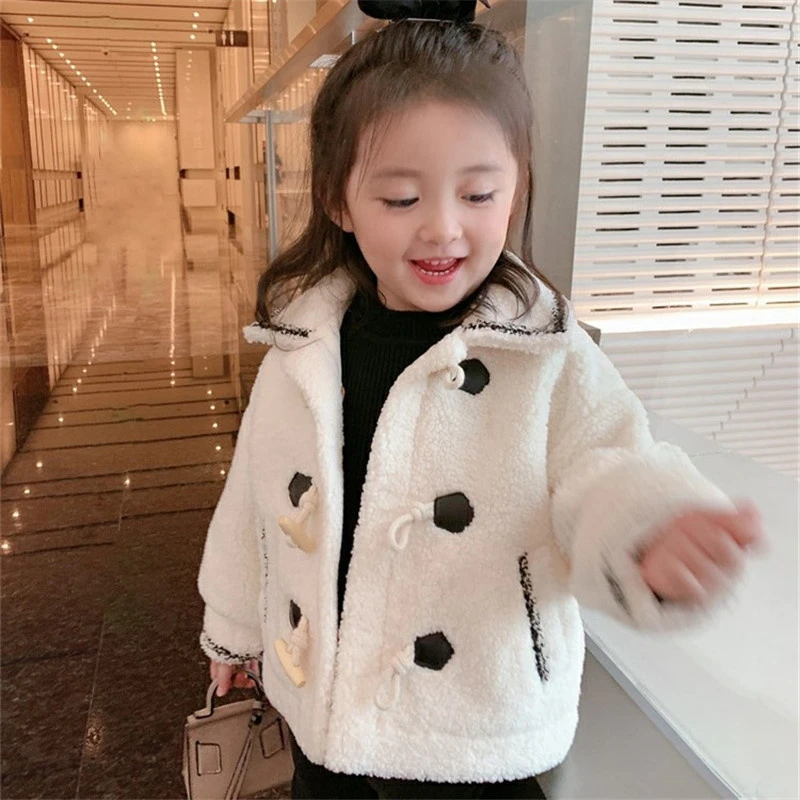 Abrigo de terciopelo grueso para niñas y niños, chaqueta bonita y cálida, prendas de vestir de invierno, deportivos para adolescentes, 2021| Chaquetas y abrigos| - AliExpress