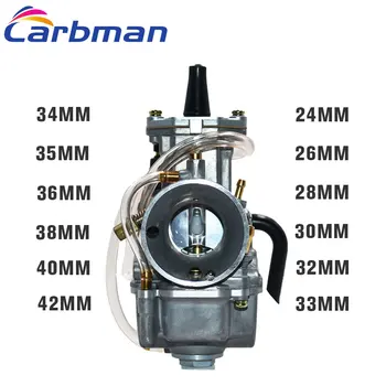 

Carburetor OKO PWK 32 30 28 34 24 26 42mm Motorcycle Carburador For Mikuni Koso ATV 250cc Yamaha Honda Power Jet Fit Racing Moto
