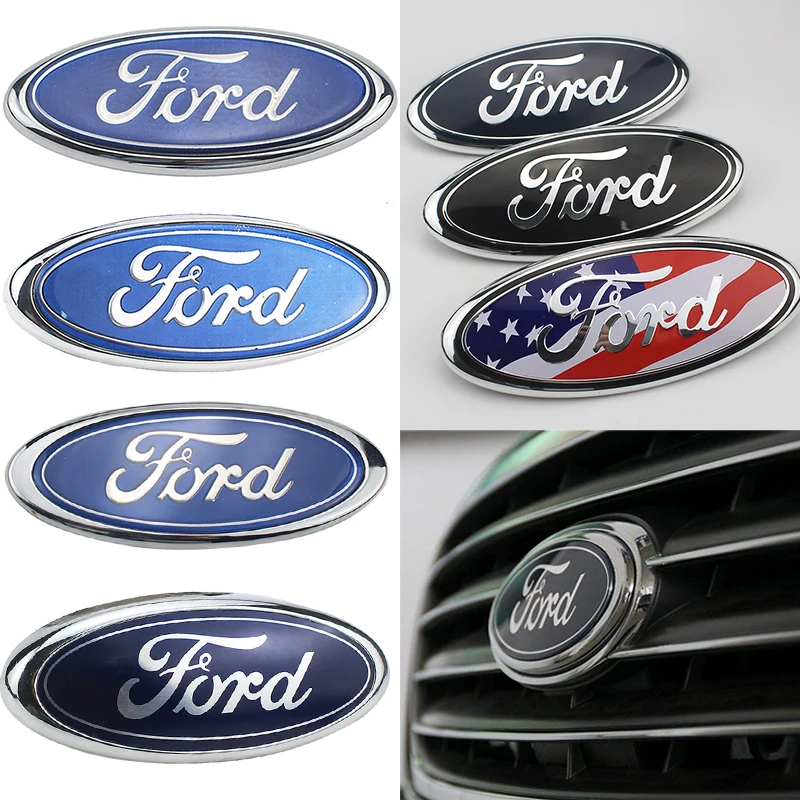 

1pcs Car Front Mark Grille Back Car Accessories For Fords 2 3 4 5 Mk2 Mk3 Mk4 Mk5 Mk7 Ranger Fiesta Fusion Automotive Goods