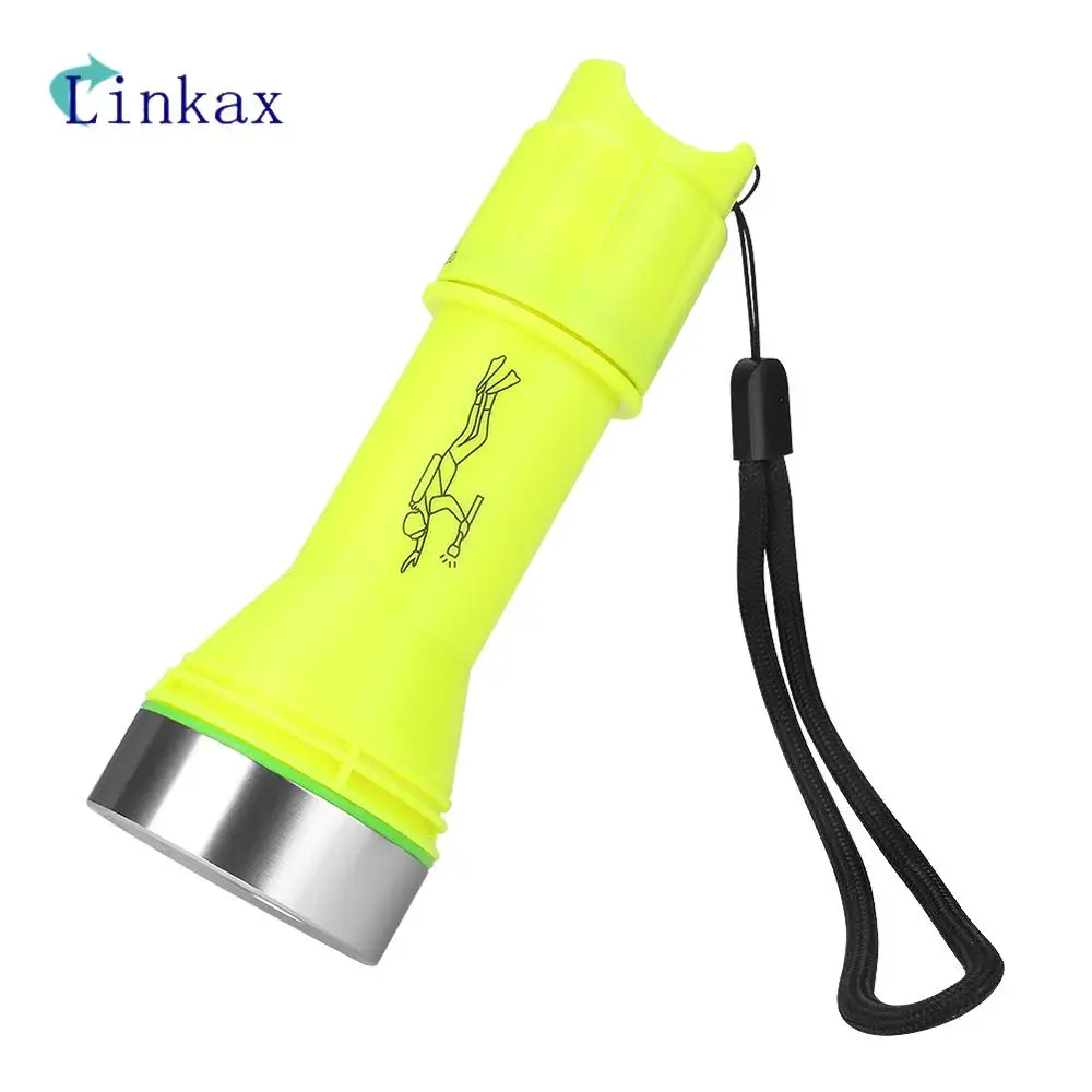 

High-quality T6 LED Waterproof scuba Diver Diving Flashlight underwater Flash Light Torch