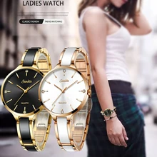Relogio Feminino SUNKTA женские часы водонепроницаемые Топ брендовые роскошные часы женские с керамикой и металлическим ремешком Relojes Para Mujer