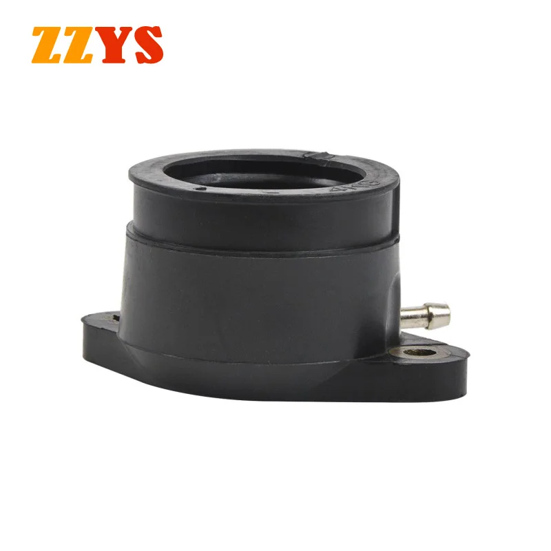 4 個オートバイキャブレターインテークマニホールドパイプ