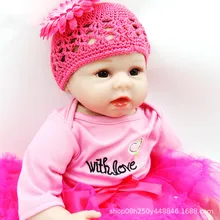 22 дюйма 55 см кукла для новорожденных bebe мини маленьких девочек