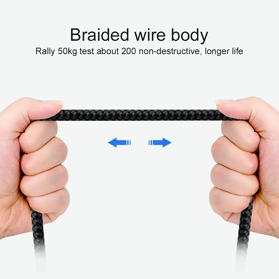 Светодиодный usb type-C кабель для Xiao mi Red mi Note 7 mi 9 Быстрая зарядка USB синхронизация данных для iPhone X XR кабель для samsung S9 микро-кабели