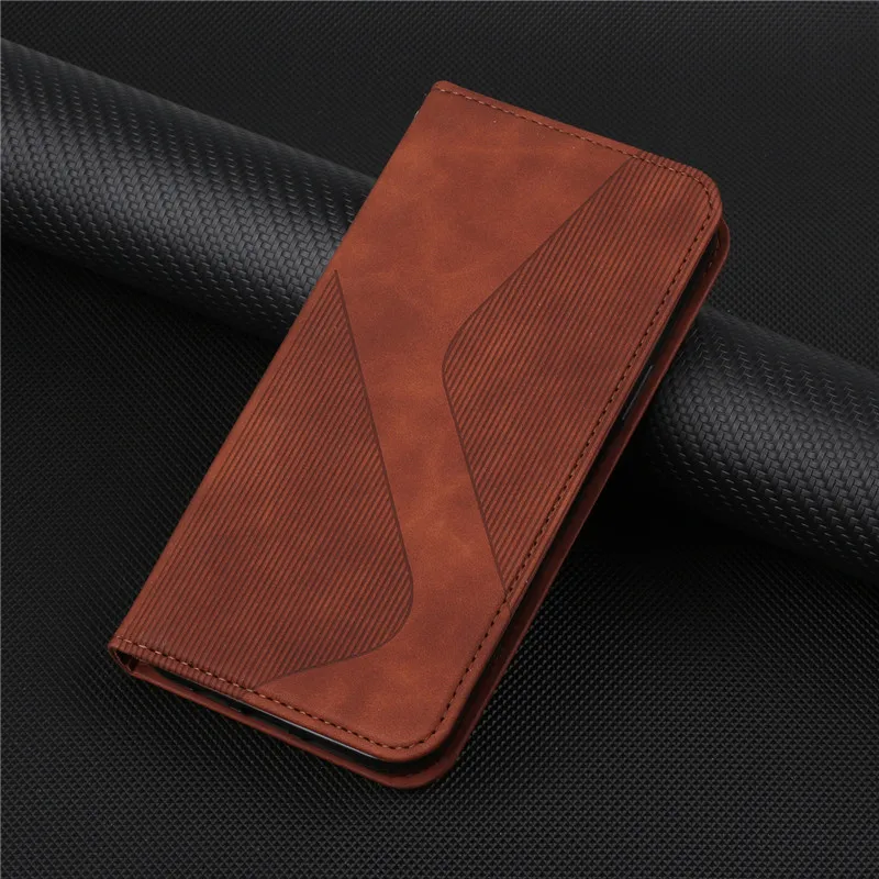 Magnetic Leather Book Samsung Case