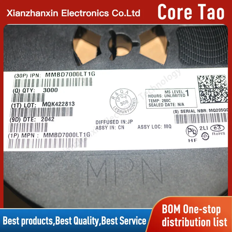 

100pcs/lot MMBD7000LT1G Screen printing M5C SOT-23 patch switching diode