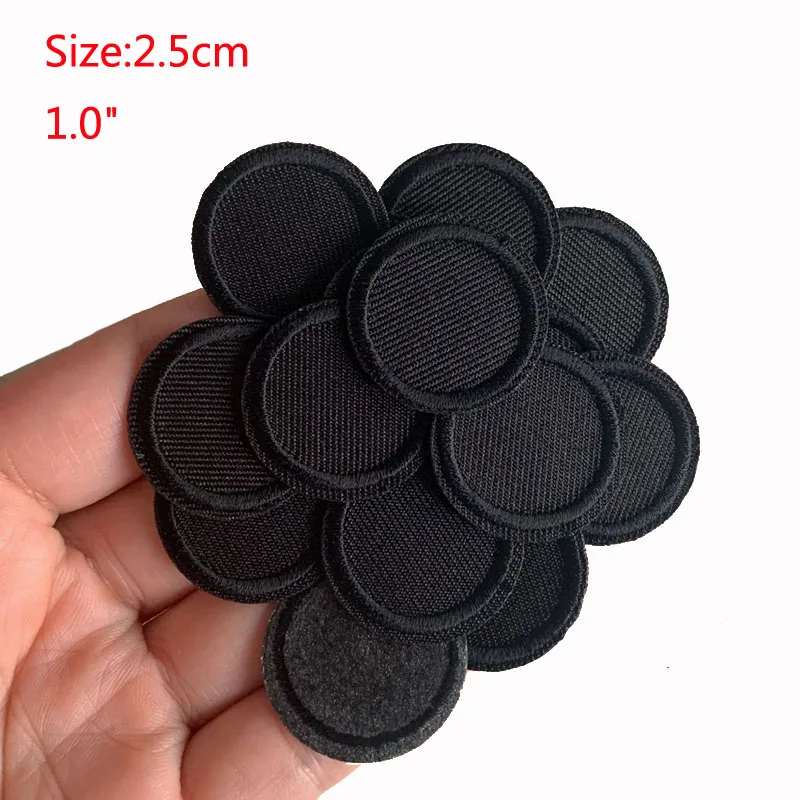 5Pcs Black expression cloth mend Iron On patches for clothing stickers  sewing on embroidered decoration Applique - AliExpress