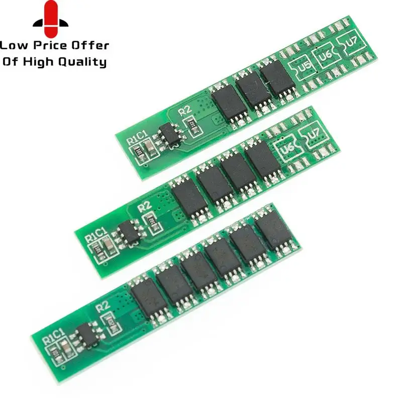 10 шт. защитная плата 1S 7.5A 10A 15A 3 7 V Li-Ion 3MOS 4MOS 6MOS BMS PCM для литиевой батареи 18650 |