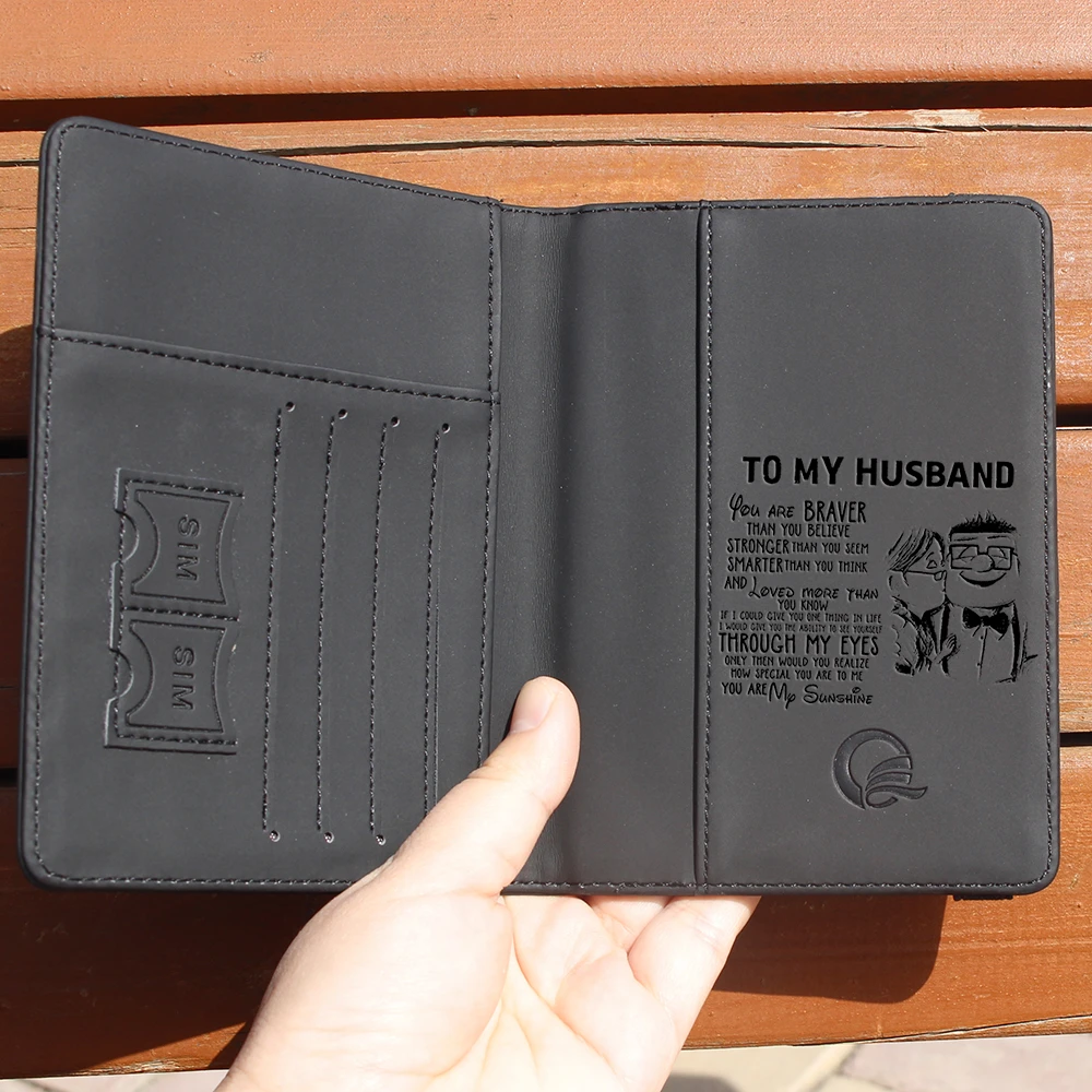 to my husband wallet