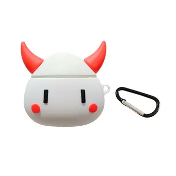 

Unique Ox Monster Pattern Protective Case Soft Silicone Cover for Airpods 1/2