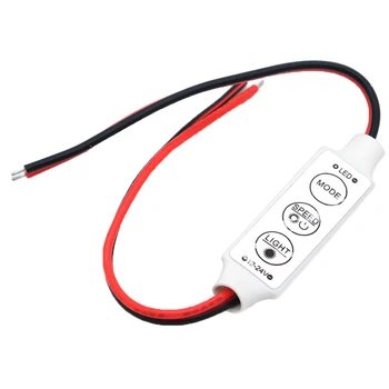 

Mini 3Key 12V Single Color LED Brightness Dimmer Controll Switch For Strip Light