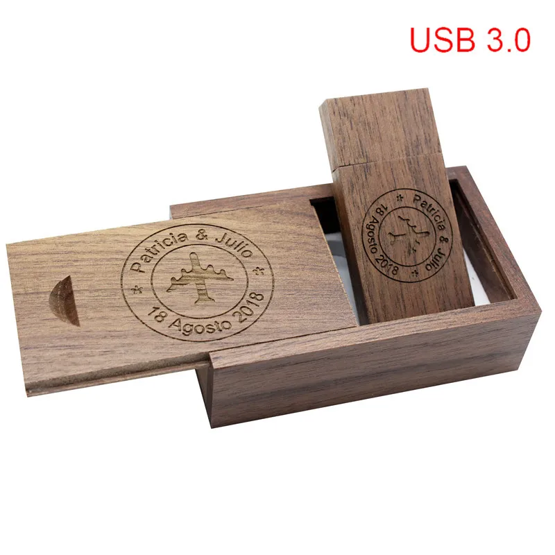 TEXT ME usb3.0 клен дерево+ коробка usb флеш-накопитель Флешка 4 ГБ 8 ГБ 16 ГБ 32 ГБ клен usb 3,0 деревянный логотип гравировка