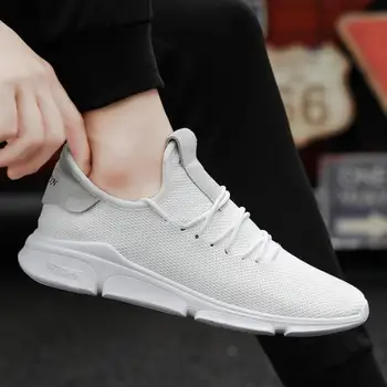 

2019 Men shoes Lightweight sneakers Breathable Slip-on Casual Shoes For adult Fashion Footwear Zapatillas Hombre