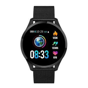 

Q9 Smart Watch Waterproof Message Call Reminder Smartwatch Heart Rate Monitor Fitness Tracker Health Monitor Femalephysiological