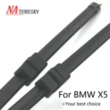 NATURESKY стеклоочистителей для BMW X5 E53 E70 F15 Fit крюк/сторона булавки/кнопка оружия точное прилегание от 1999 до